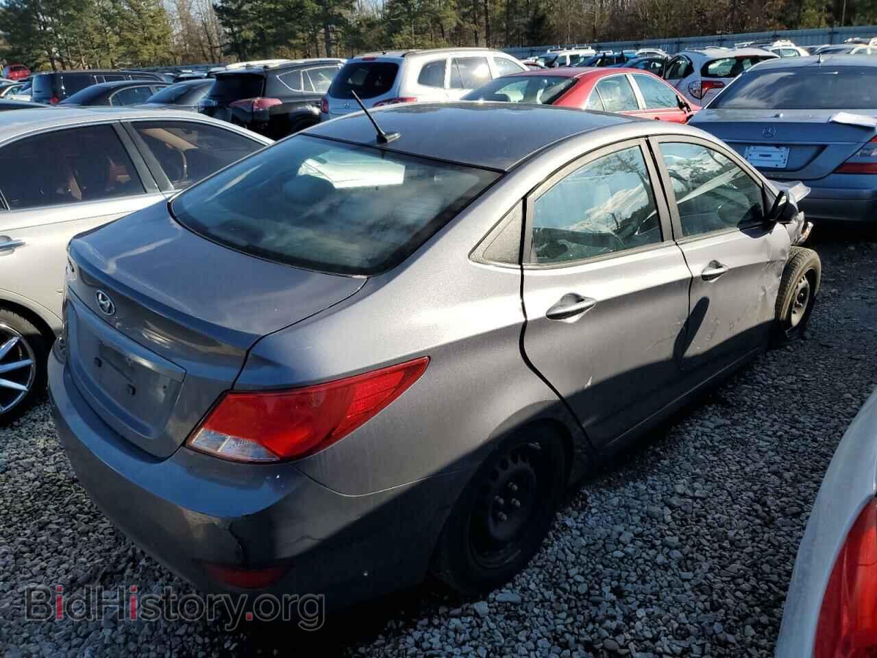 2017 HYUNDAI ACCENT - VIN: KMHCT4AE2HU242844 - Фото 3