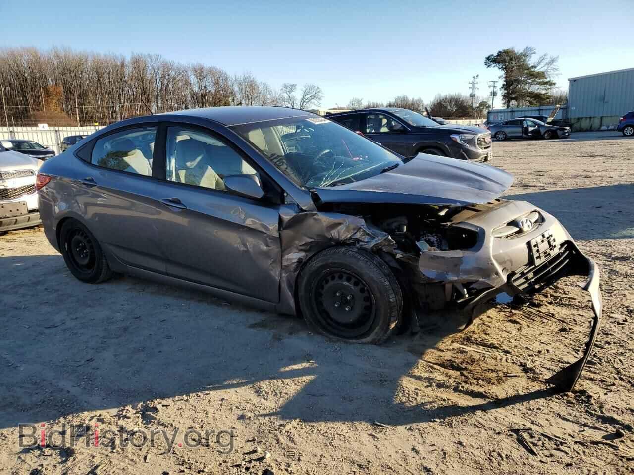 2017 HYUNDAI ACCENT - VIN: KMHCT4AE2HU242844 - Фото 4
