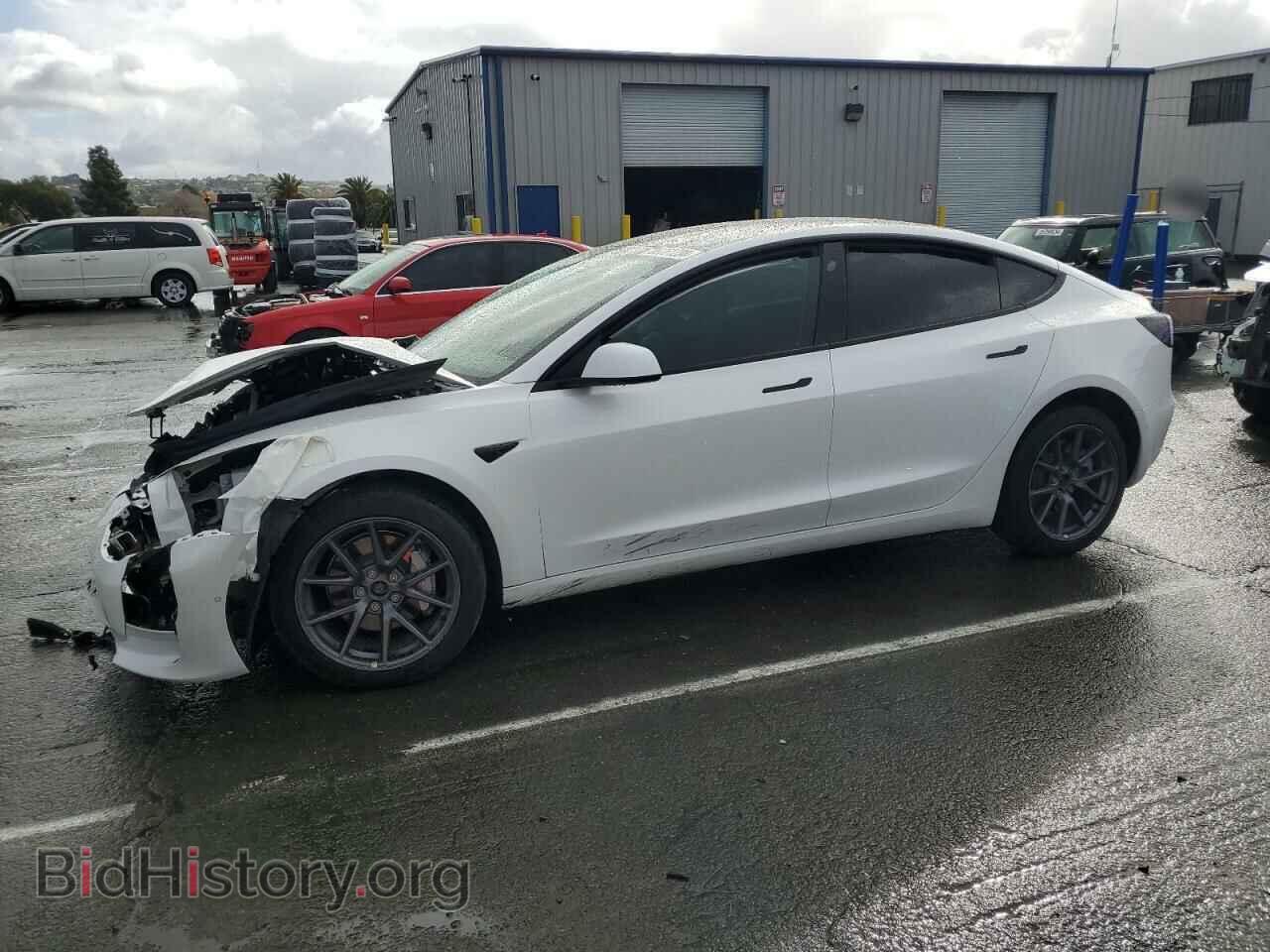 Photo 5YJ3E1EB5NF315061 - TESLA MODEL 3 2022