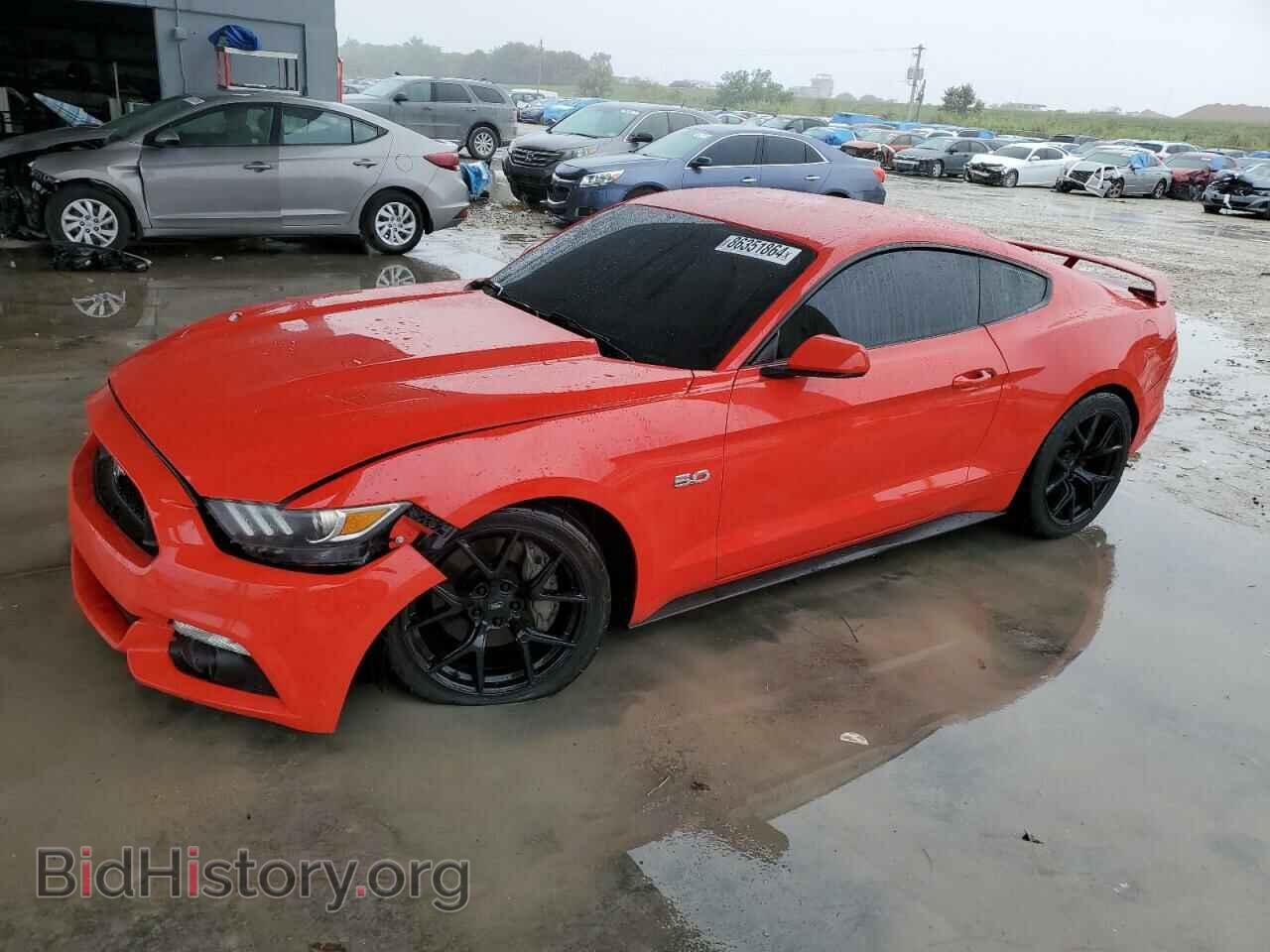 Фотография 1FA6P8CF4G5301961 - FORD MUSTANG 2016