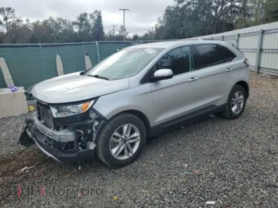 2016 Ford EDGE SEL, серебристый — VIN 2FMPK4J80GBB76877, Copart