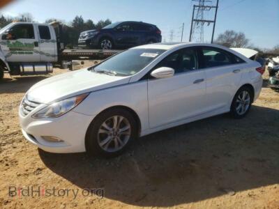 2011 Hyundai SONATA SE, белый — VIN 5NPEC4AC2BH010340, Copart