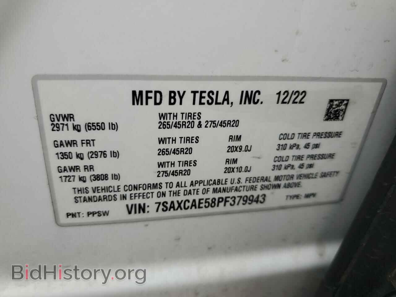 2023 TESLA MODEL X - VIN: 7SAXCAE58PF379943 - Photo 15