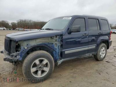 2012 Jeep LIBERTY Sport, blue — VIN 1C4PJMAK6CW134631, Copart