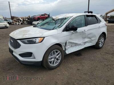 2024 Ford EDGE SEL, белый — VIN 2FMPK4J95RBA68699, Copart