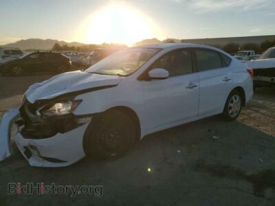 2017 Nissan SENTRA S, белый — VIN 3N1AB7AP2HY228900, Copart