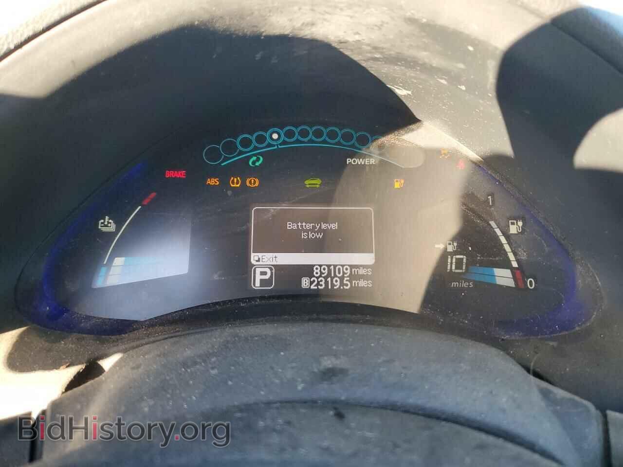 2013 NISSAN LEAF - VIN: 1N4AZ0CP9DC415752 - Фото 9