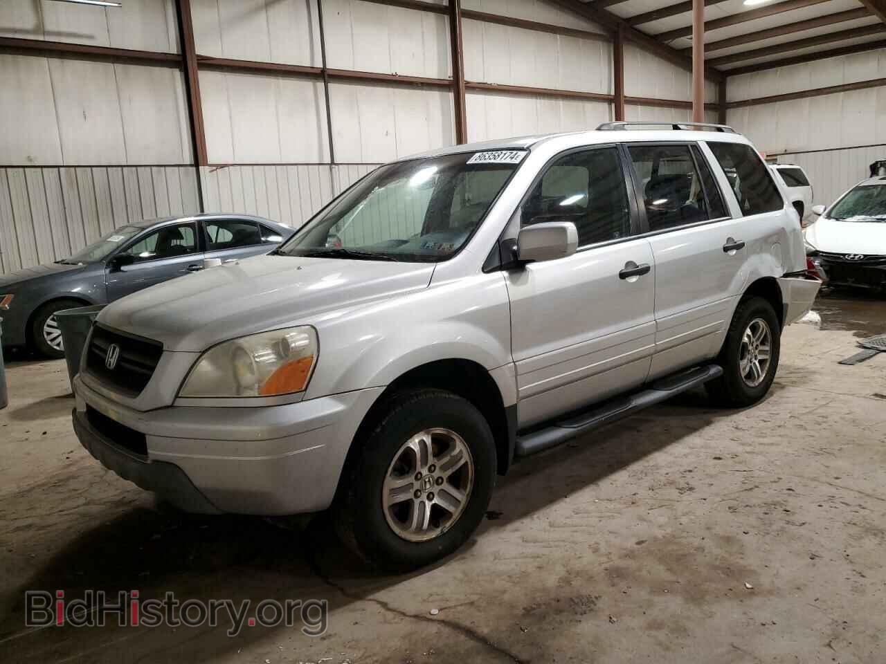Photo 5FNYF18575B007589 - HONDA PILOT 2005