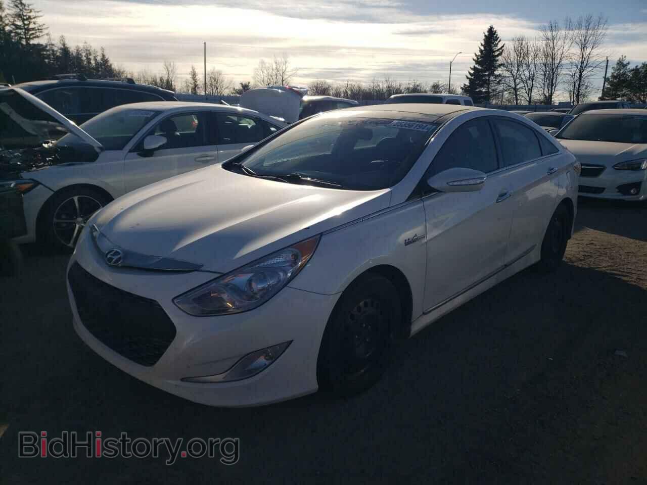 Photo KMHEC4A46BA015391 - HYUNDAI SONATA 2011