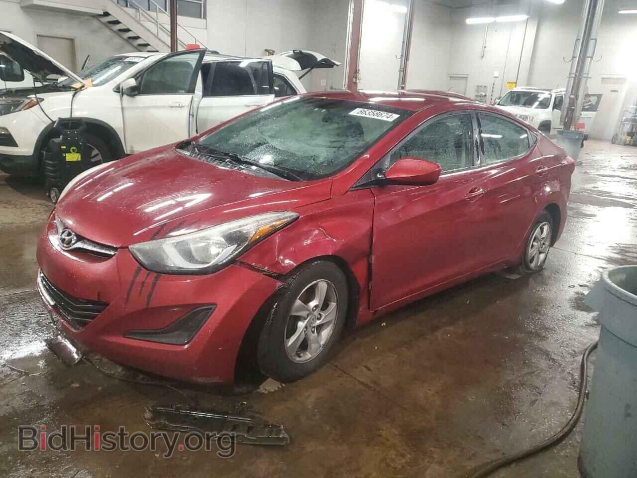 Photo 5NPDH4AE0EH543063 - HYUNDAI ELANTRA 2014