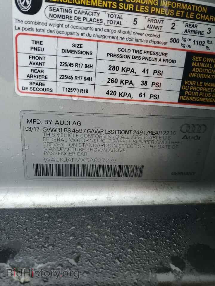 2013 AUDI A3 - VIN: WAUKJAFMXDA027239 - Фото 12