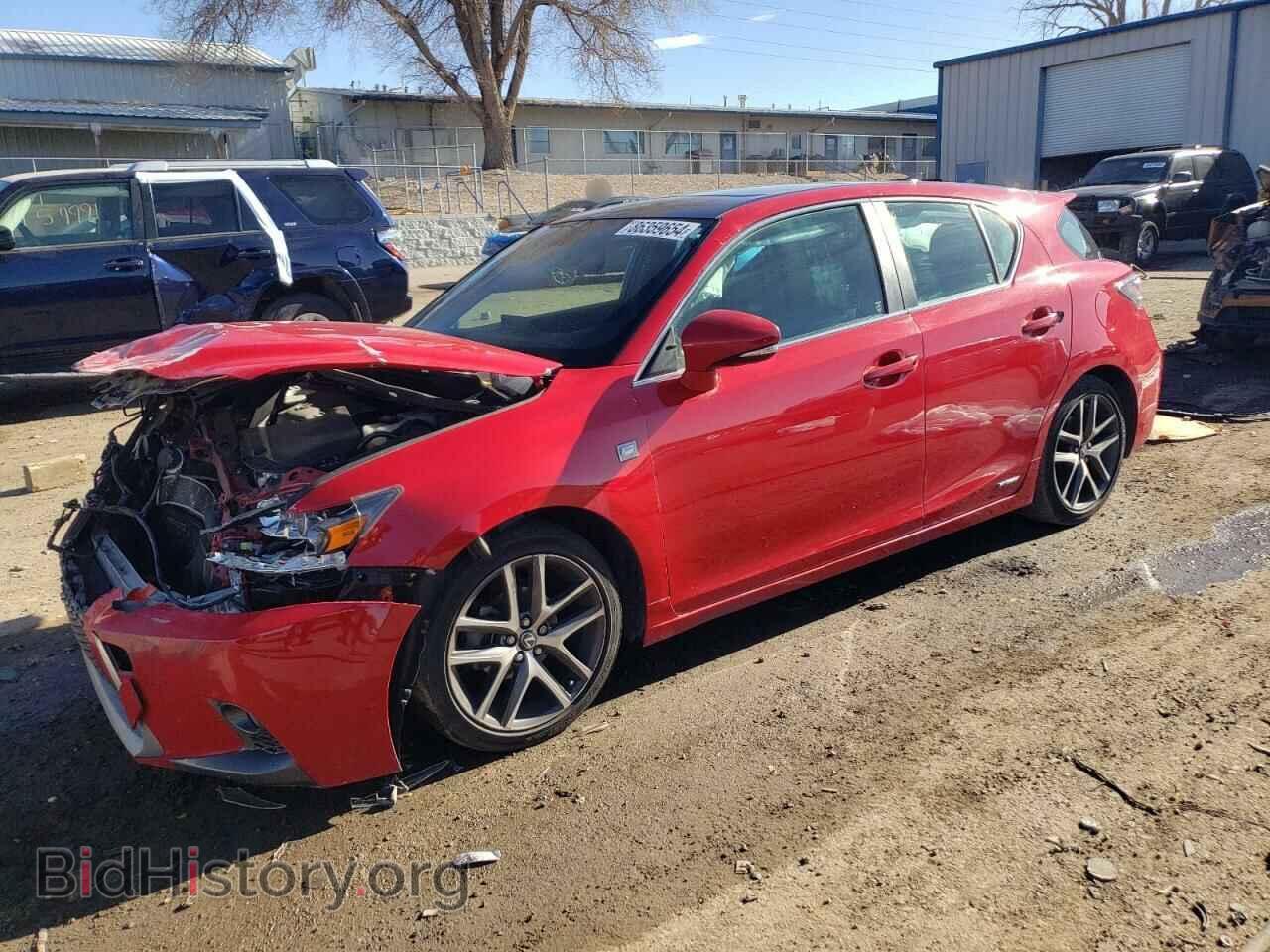 Фотография JTHKD5BHXF2240066 - LEXUS CT 200 2015