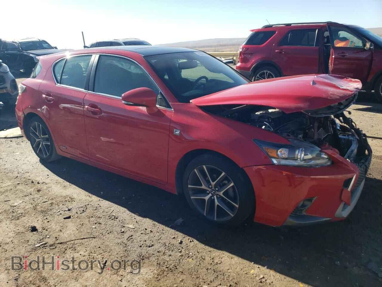2015 LEXUS CT 200 - VIN: JTHKD5BHXF2240066 - Фото 4