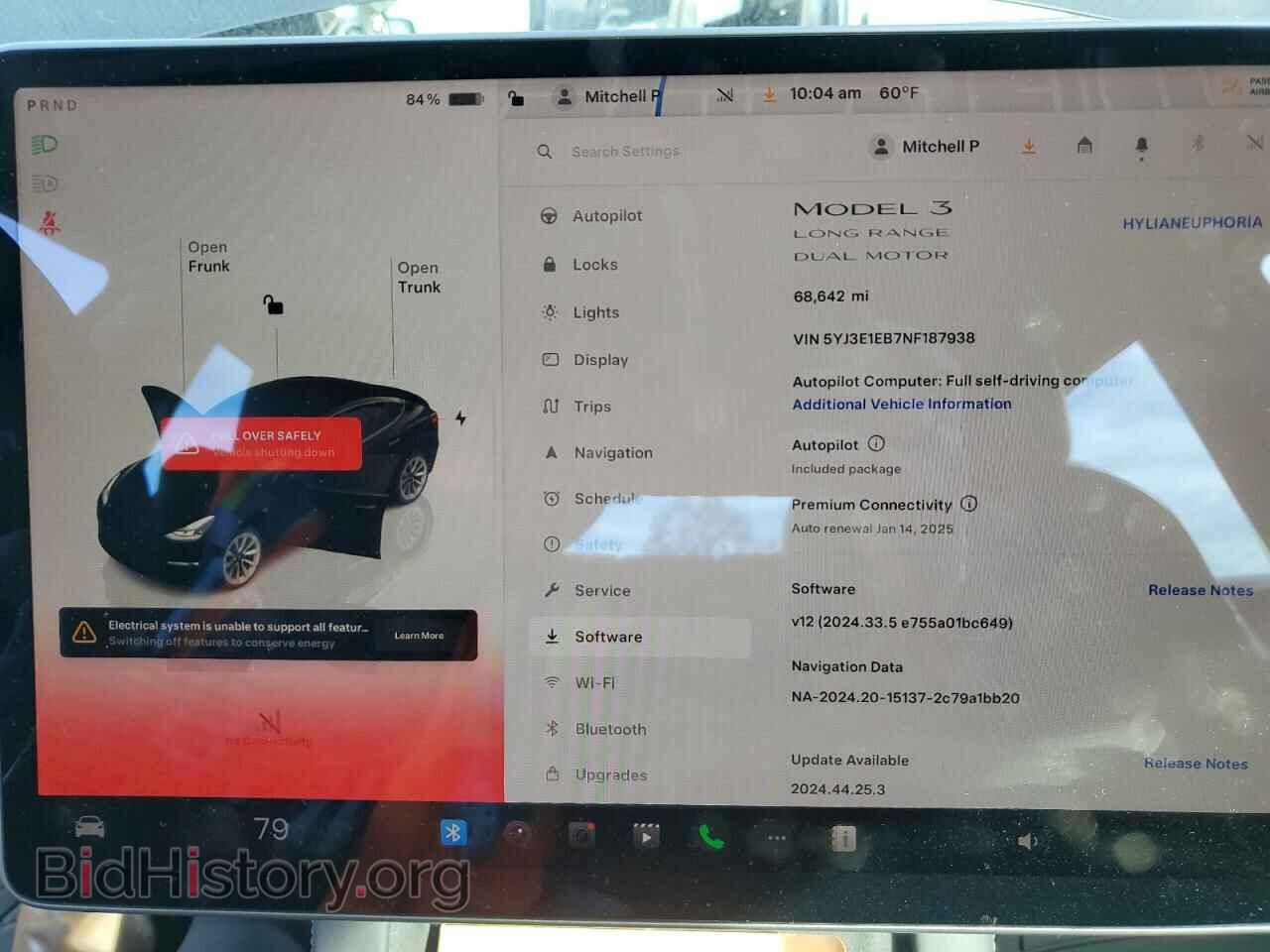 2022 TESLA MODEL 3 - VIN: 5YJ3E1EB7NF187938 - Photo 9