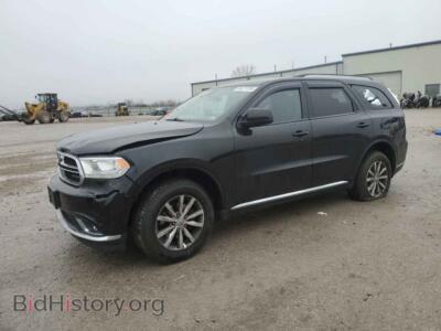 2015 Dodge DURANGO SXT, черный — VIN 1C4RDJAG3FC801591, Copart