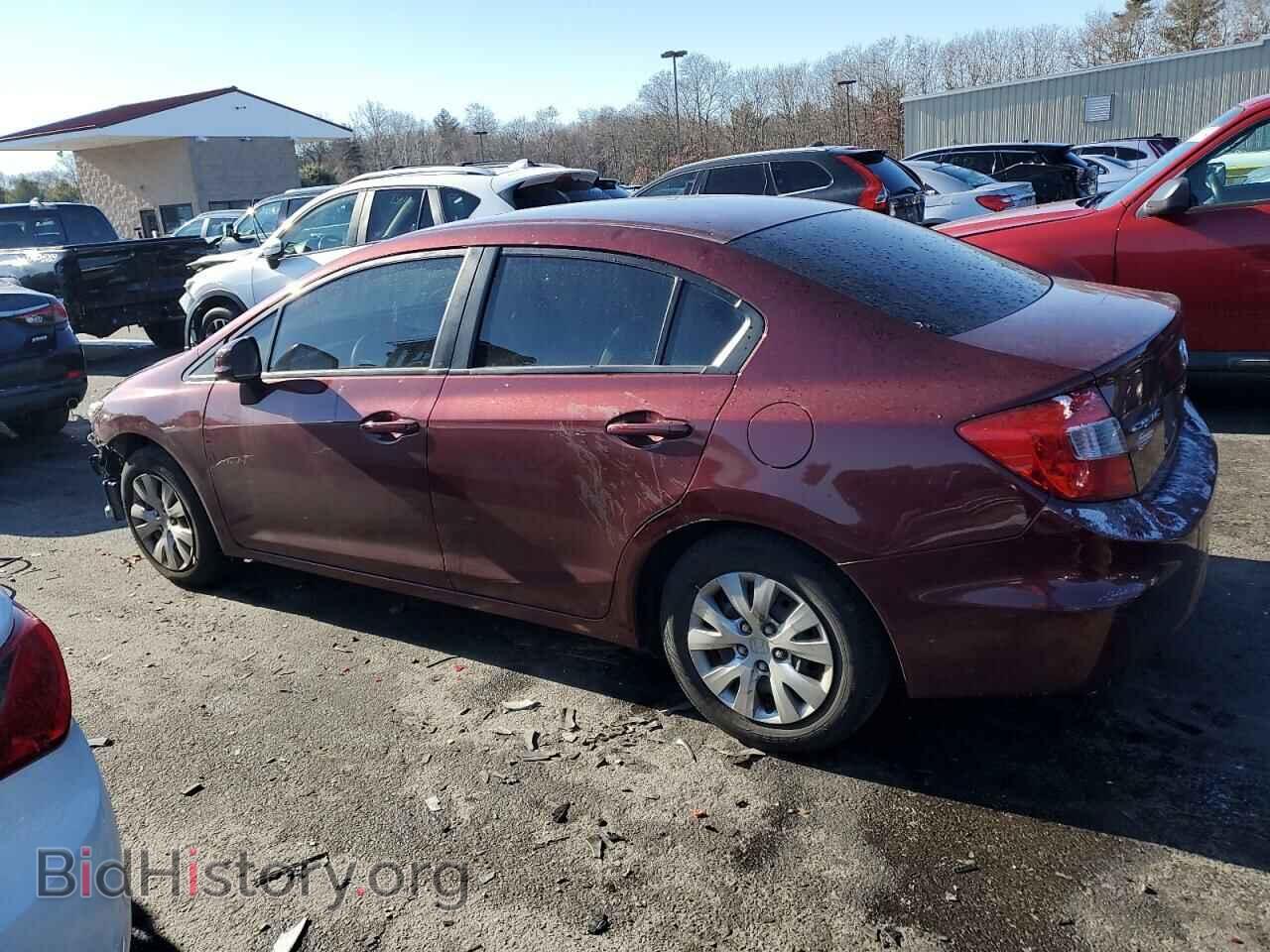 2012 HONDA CIVIC - VIN: 2HGFB2F53CH545002 - Фото 2