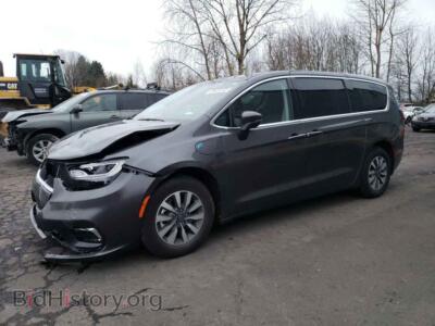 2023 Chrysler PACIFICA Hybrid Touring L, серый — VIN 2C4RC1L77PR603928, Copart