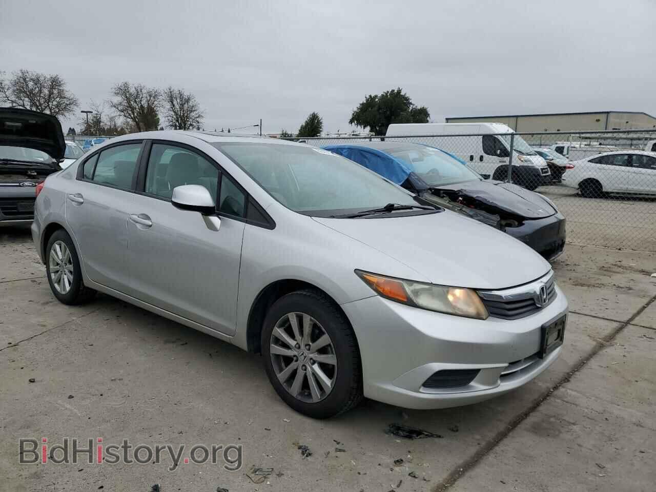 2012 HONDA CIVIC - VIN: 19XFB2F87CE386375 - Фото 4