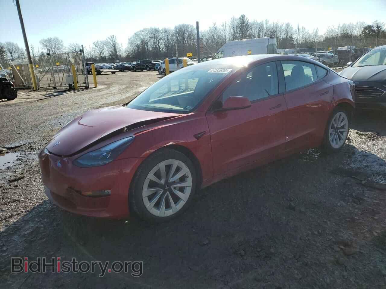 Photo 5YJ3E1EA2NF288361 - TESLA MODEL 3 2022