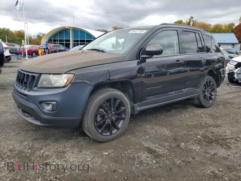 2014 Jeep COMPASS SPORT (VIN 1C4NJCBA4ED772950) — photo 1 of 13, Copart, damage: side