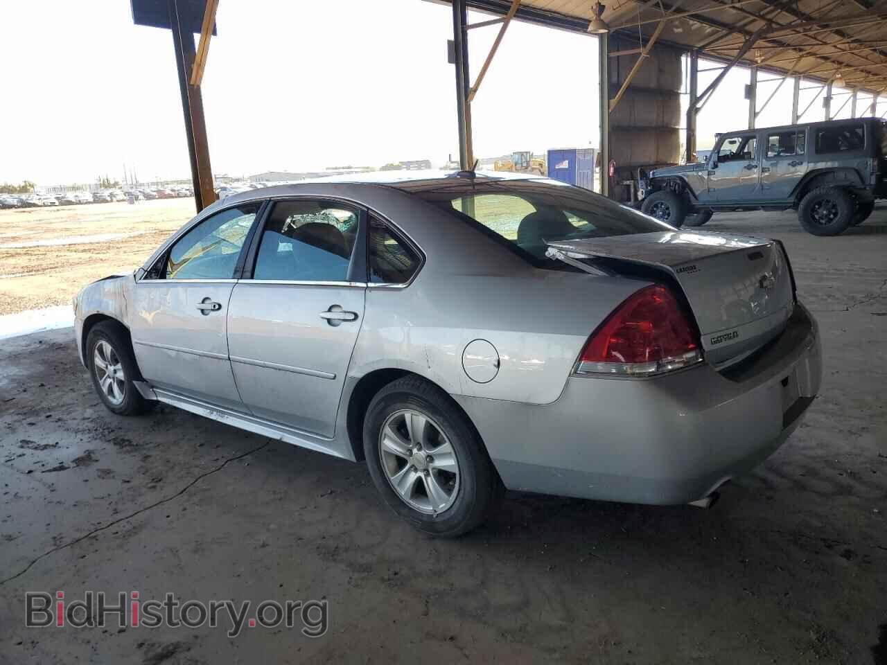2012 CHEVROLET IMPALA - VIN: 2G1WF5E34C1259276 - Фото 2