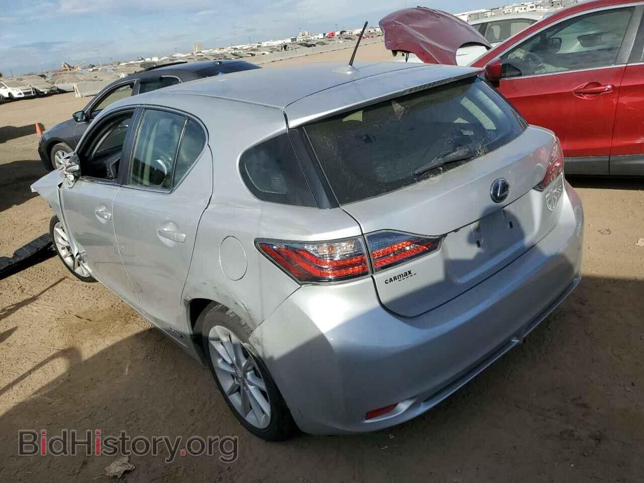 2012 LEXUS CT 200 - VIN: JTHKD5BH4C2053627 - Фото 2