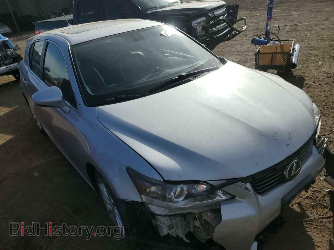 2012 LEXUS CT 200 - VIN: JTHKD5BH4C2053627 - Фото 4