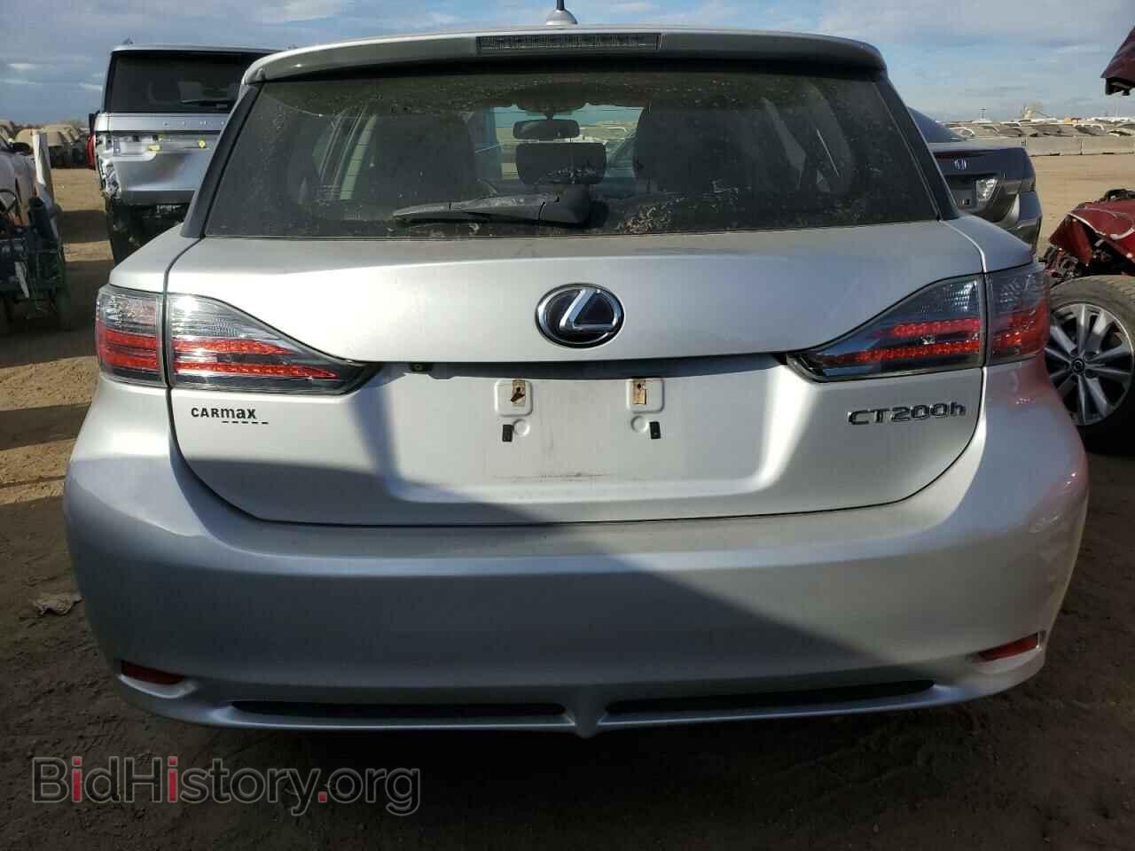 2012 LEXUS CT 200 - VIN: JTHKD5BH4C2053627 - Фото 6