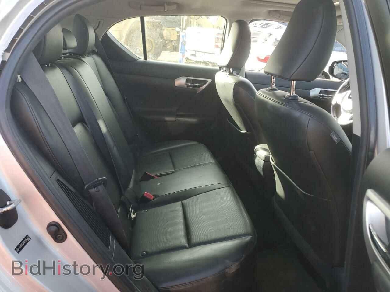 2012 LEXUS CT 200 - VIN: JTHKD5BH4C2053627 - Фото 10