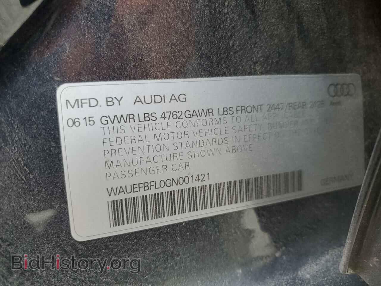 2016 AUDI A4 - VIN: WAUEFBFL0GN001421 - Photo 12