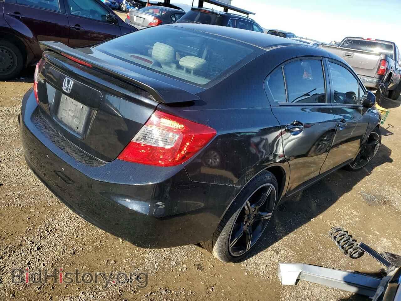 2012 HONDA CIVIC - VIN: 19XFB2F92CE004651 - Фото 3