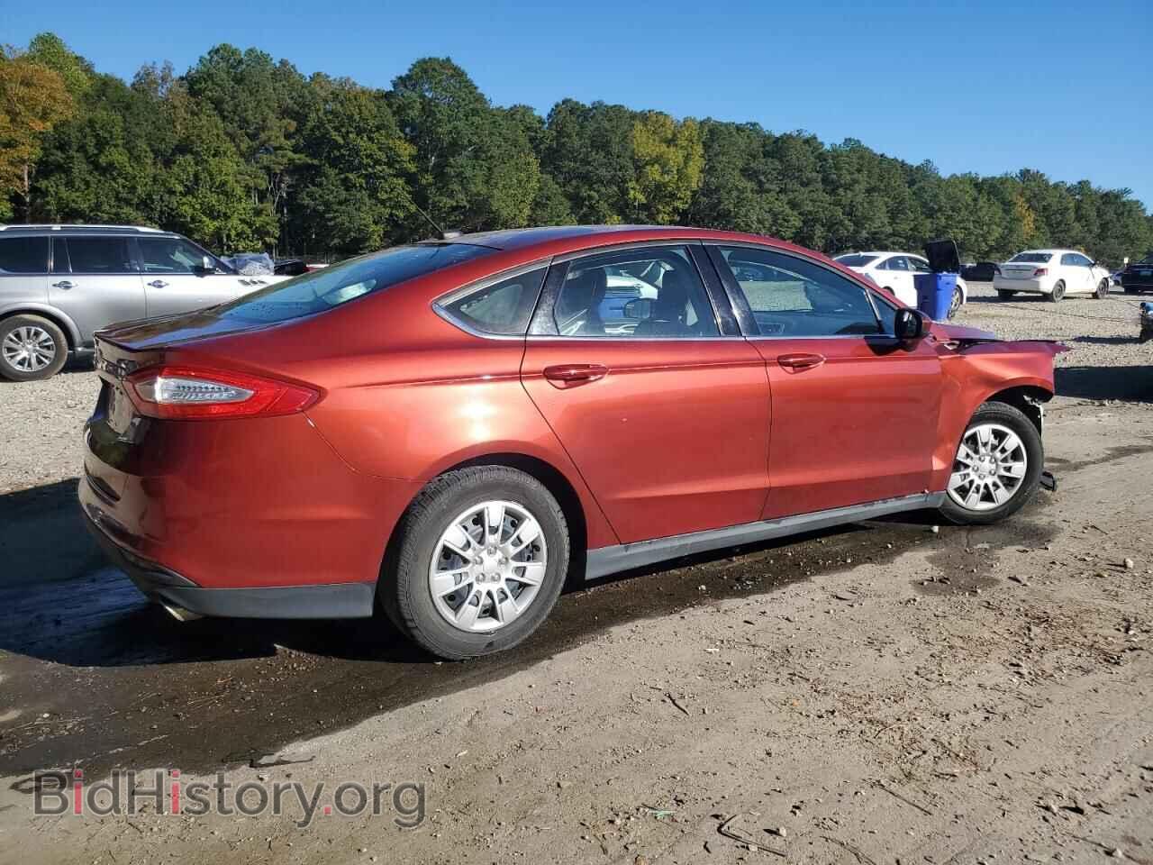 2014 FORD FUSION - VIN: 3FA6P0G74ER296291 - Фото 3