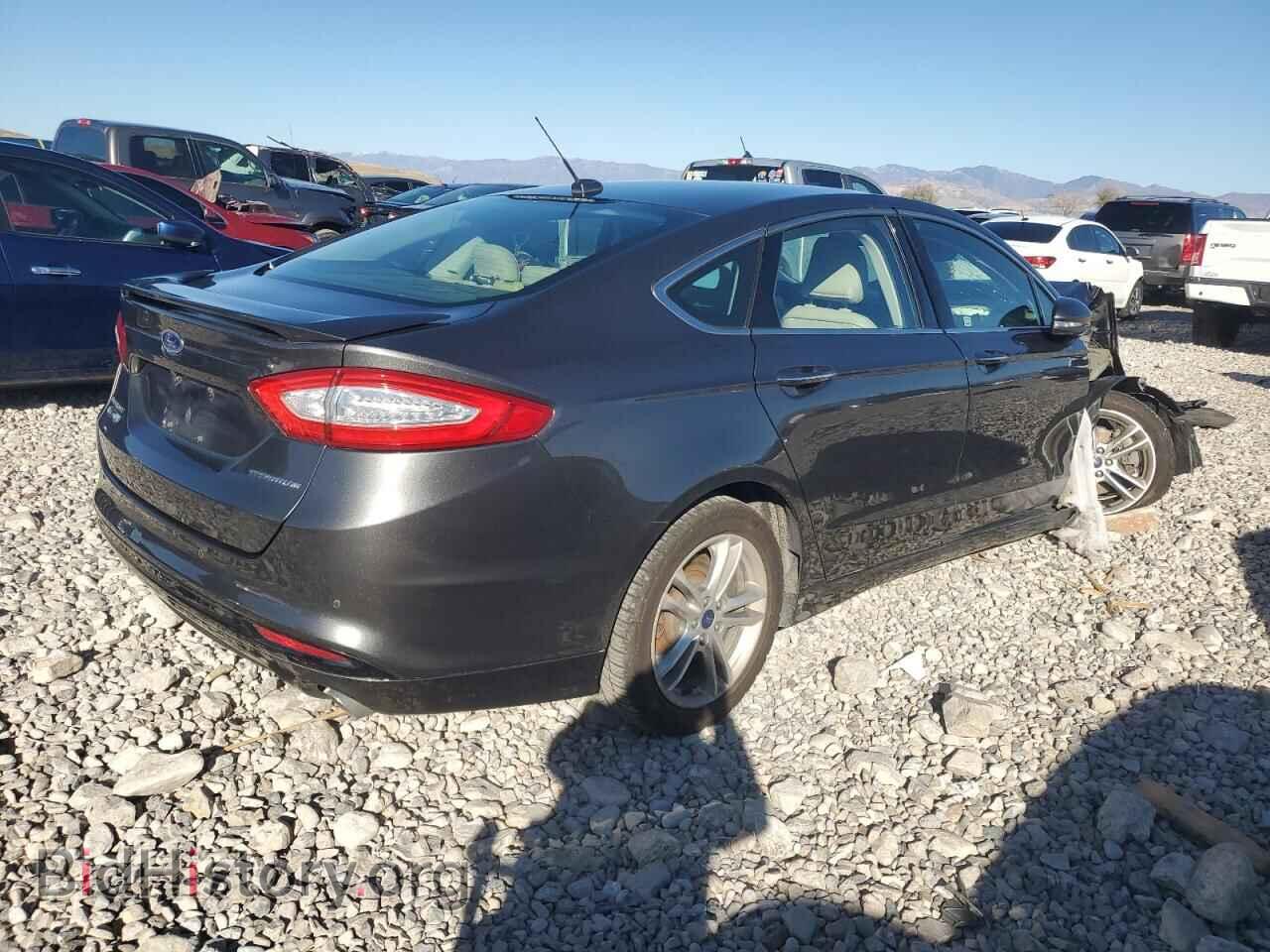 2016 FORD FUSION - VIN: 3FA6P0SU5GR315902 - Фото 3