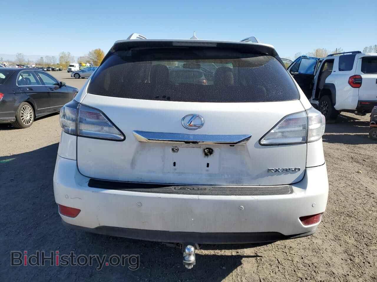 2011 LEXUS RX350 - VIN: 2T2BK1BA1BC119968 - Фото 6