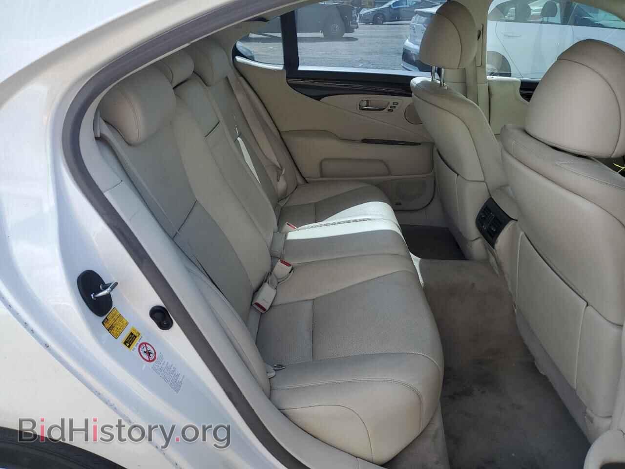 2008 LEXUS LS460 - VIN: JTHBL46F785070904 - Фото 10