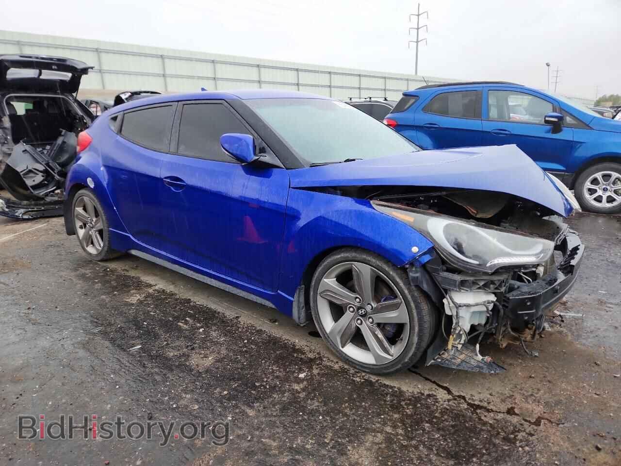 2013 HYUNDAI VELOSTER - VIN: KMHTC6AE1DU174803 - Фото 4