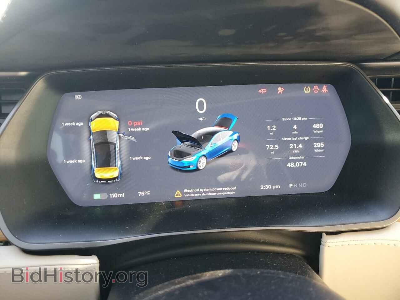 2018 TESLA MODEL S - VIN: 5YJSA1E22JF296101 - Фото 9