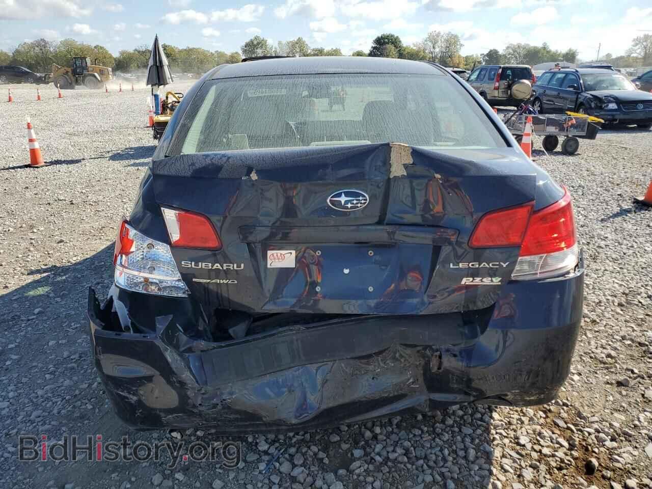 2013 SUBARU LEGACY - VIN: 4S3BMBA63D3012353 - Фото 6