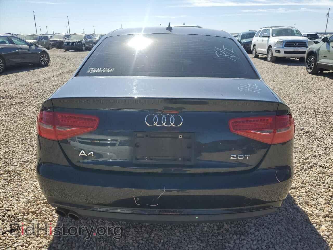 2013 AUDI A4 - VIN: WAUAFAFL9DA055487 - Фото 6