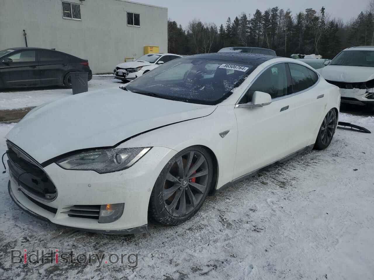 Photo 5YJSA1H1XEFP55626 - TESLA MODEL S 2014