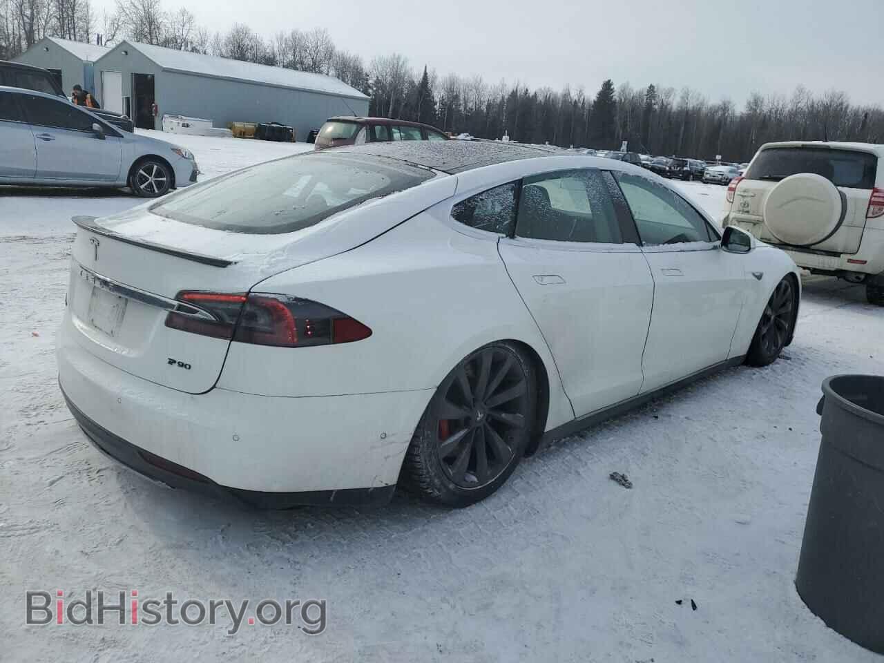 2014 TESLA MODEL S - VIN: 5YJSA1H1XEFP55626 - Фото 3