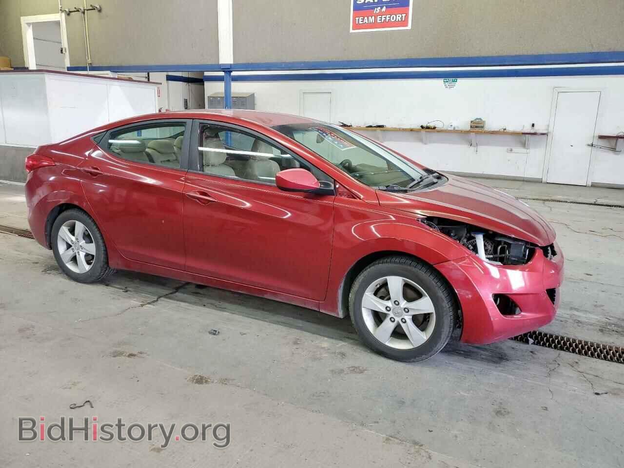2012 HYUNDAI ELANTRA - VIN: KMHDH4AE7CU356997 - Фото 4