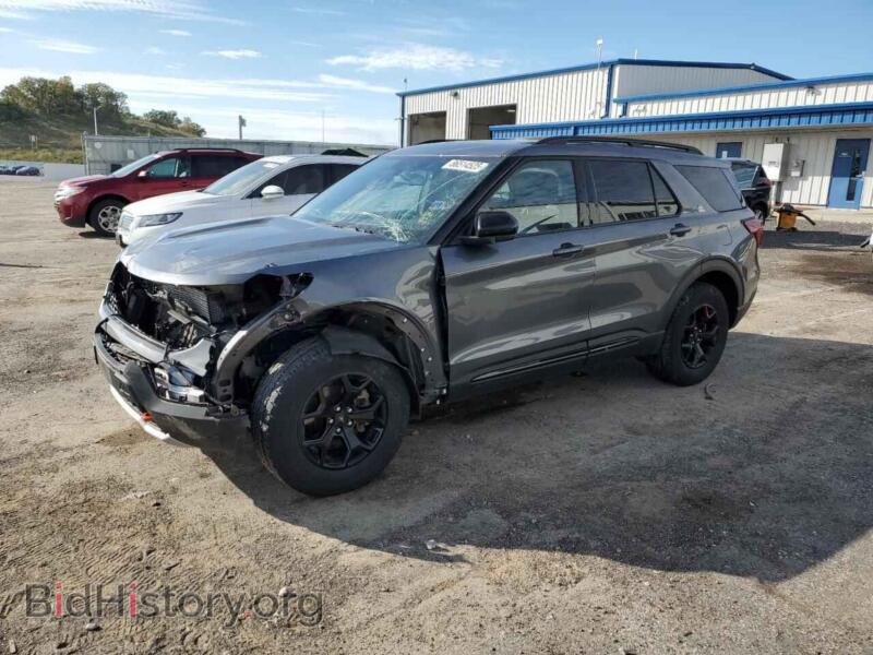 2022 Ford EXPLORER Timberline (VIN 1FMSK8JH7NGC40632) — фото 1 из 14, Copart, повреждение: передняя часть
