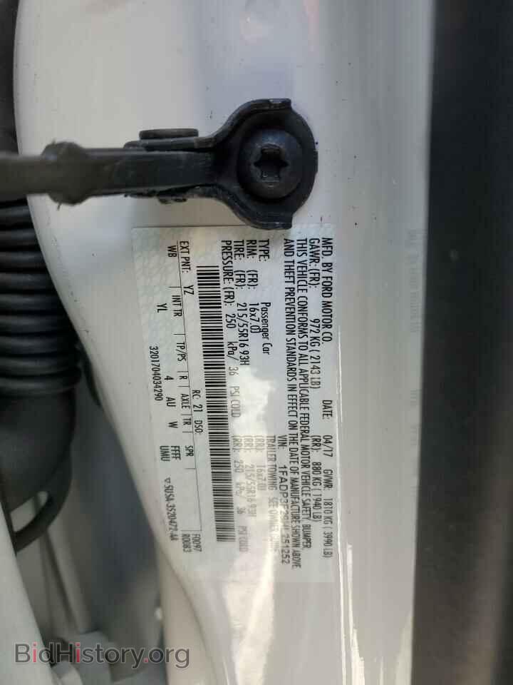 2017 FORD FOCUS - VIN: 1FADP3F29HL251252 - Photo 12