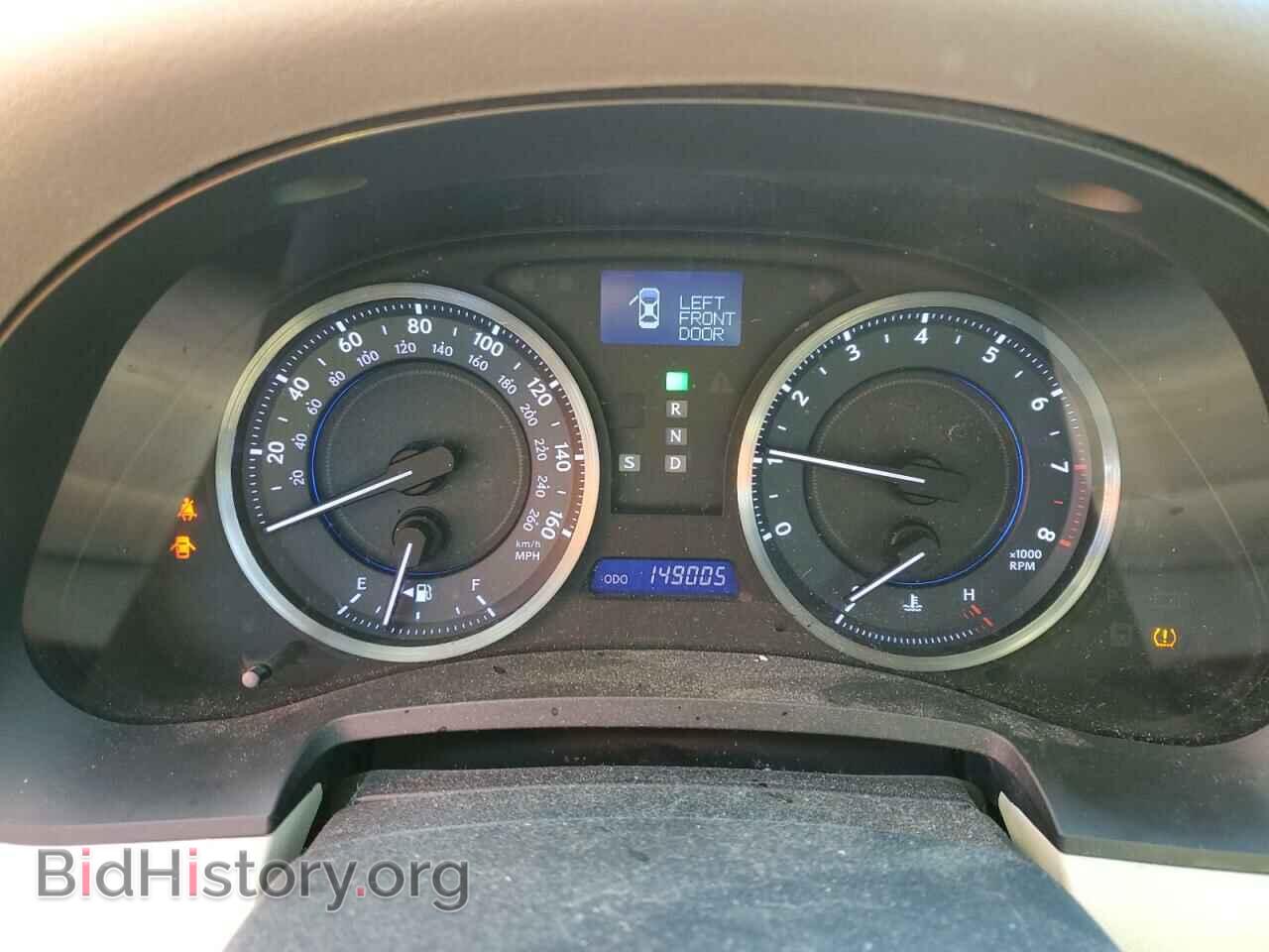 2012 LEXUS IS - VIN: JTHCF5C25C5055202 - Фото 9