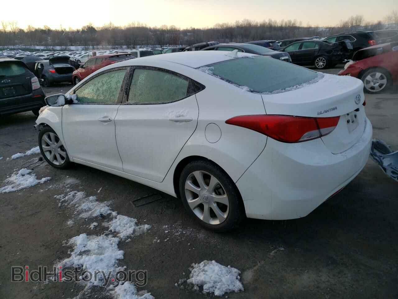 2012 HYUNDAI ELANTRA - VIN: 5NPDH4AE4CH121987 - Фото 2