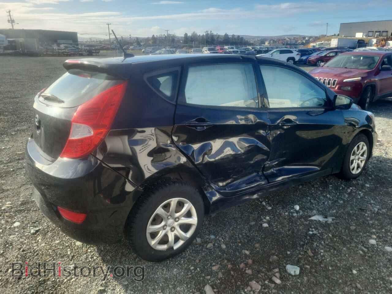 2013 HYUNDAI ACCENT - VIN: KMHCT5AE1DU102753 - Фото 3