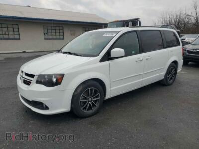2016 Dodge CARAVAN R/T, белый — VIN 2C4RDGEGXGR324146, Copart