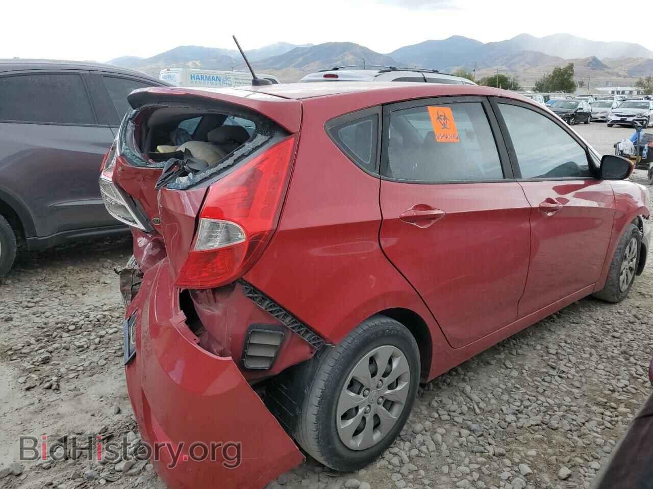 2017 HYUNDAI ACCENT - VIN: KMHCT5AE0HU344326 - Фото 3