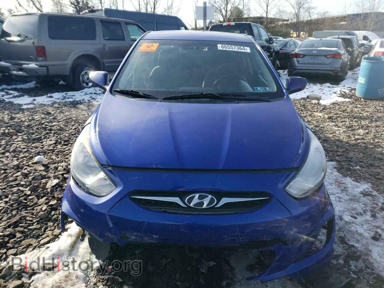 2012 HYUNDAI ACCENT - VIN: KMHCU5AEXCU025845 - Фото 5